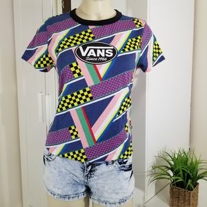 Vans Multicolored Retro Small Tshirt